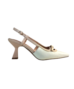 Martin Pescatore MP2613-4-02 Γυναικεία Γόβα Slingback σε Μπεζ Χρώμα