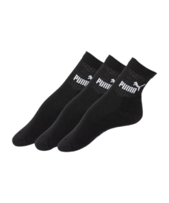 Puma Elements Unisex Short Crew S Black 701235360-001 Κάλτσες σε Μαύρο Χρώμα (3 pairs)