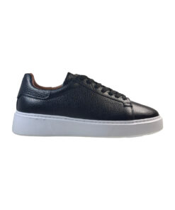Derimod 78917-02 Ανδρικό Δερμάτινο Sneaker σε Μαύρο Χρώμα