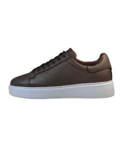Derimod 78917-04 Ανδρικό Δερμάτινο Sneaker σε Καφέ Χρώμα