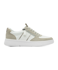Jana 8-23785-24 130 Γυναικεία Sneakers σε Μπεζ/Λευκό Χρώμα