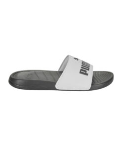 Puma 372279-36 POPCAT 20 Ανδρικά Slides σε Άσπρο Χρώμα