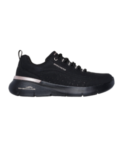 Skechers Air Dynamight 150373-BKRG Γυναικεία Αθλητικά σε Μαύρο Χρώμα