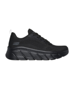 Skechers BOBS B FLEX 117385-BBK Γυναικεία Αθλητικά σε Μαύρο Χρώμα