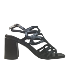 Sweet Shoes LY7965 01 Γυναικείο Πέδιλο σε Μαύρο Χρώμα